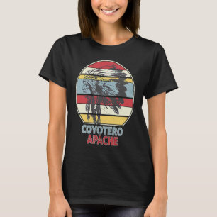 Camiseta COYOTERO APACHE Tribu nativa Retro Indio Mexicano