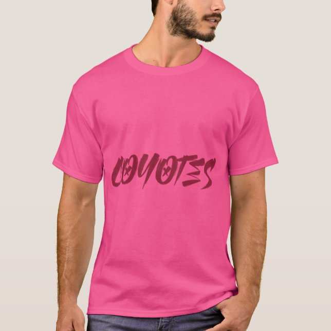 Camiseta coyotes az de gran tamaño (Anverso)