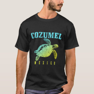 Camiseta Cozumel Beach Mexico Sea Turística Surf Scuba Divi