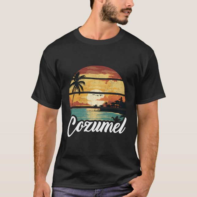 Camiseta Cozumel Tshirt - Isla Cozumel (Anverso)