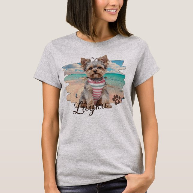 Camiseta Cozy and Modern Photo and Typography (Anverso)