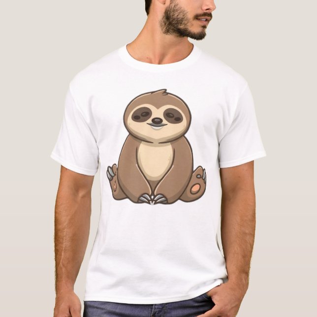 Camiseta Cozy Sloth Classic T-Shirt (Anverso)