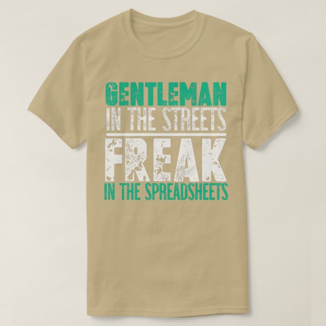 Camiseta CPA 4 Contable divertida (Diseño del anverso)