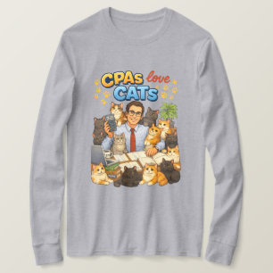 Camiseta CPA aman a los gatos