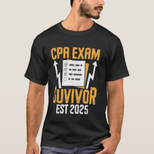 Camiseta CPA Contabilidad Bookkeeper CPA Exam 2025 Auditor 