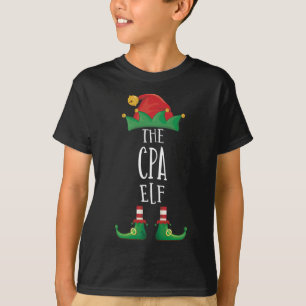 Camiseta Cpa Elf Shirt Gracioso Grupo De Concordancia Famil