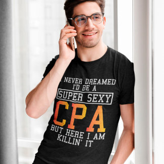 Camiseta Cpa Nunca Soñó Contador Gracioso