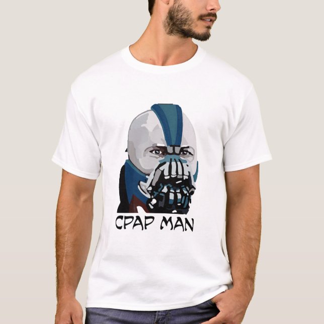 Camiseta CPAP Man (Anverso)