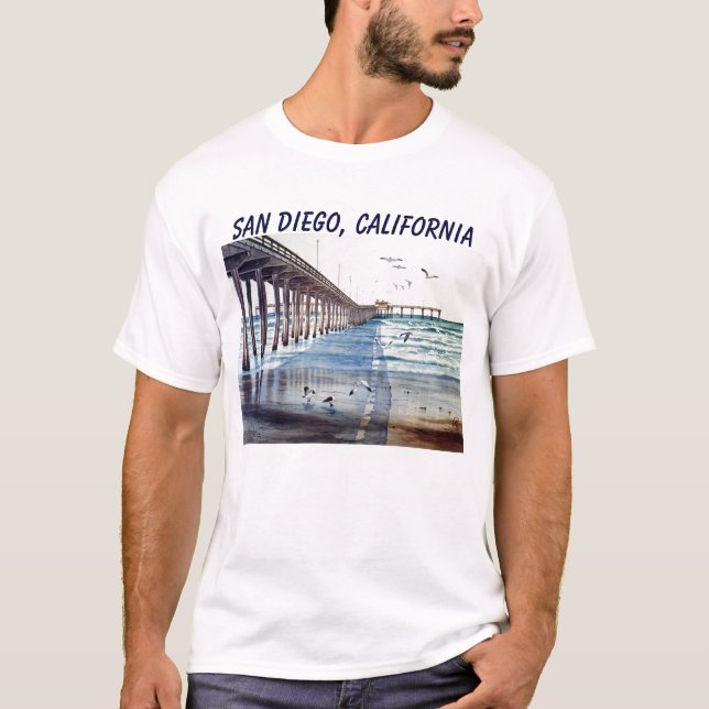 CAMISETA CPE DEL EMBARCADERO J DE LA PLAYA DEL OCÉANO, SAN (Anverso)