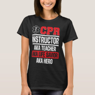 Camiseta CPR Funny Manikin CPR Accesorios Poca Máscara CPR