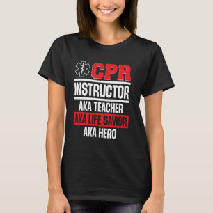 Camiseta CPR Funny Manikin CPR Accesorios Poca Máscara CPR