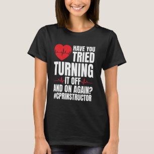 Camiseta CPR Funny Manikin CPR Pocket Mask Keychain CPR Ins