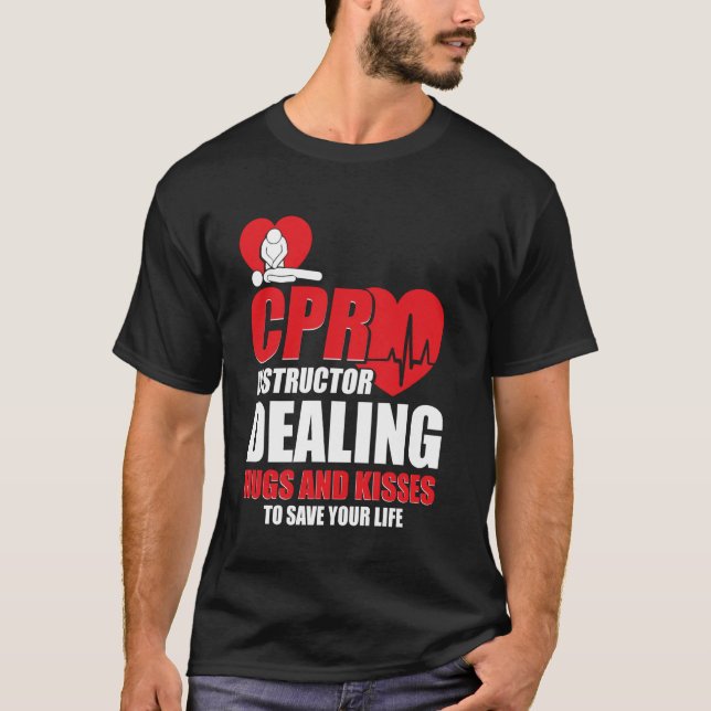 Camiseta CPR Máscara de bolsillo Manikin CPR Barrera de res (Anverso)