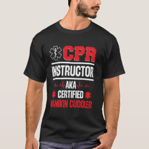 Camiseta CPR Máscara de bolsillos RCP de maniquí RCP Barrer