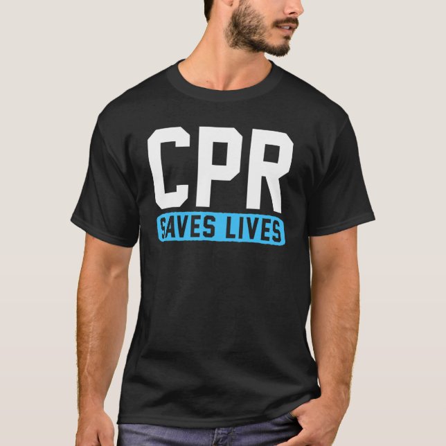 Camiseta Cpr salva vidas (Anverso)