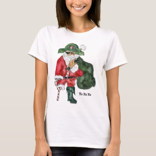 Camiseta Cptn. Crusty Kringle-North Pole Pirate