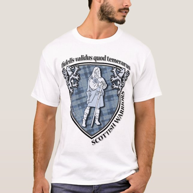 Camiseta Cpy horizontal del guerrero de la montaña (Anverso)