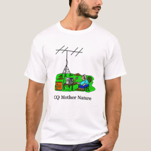 Camiseta CQ Madre Naturaleza Rig al aire libre Radio T-Shir