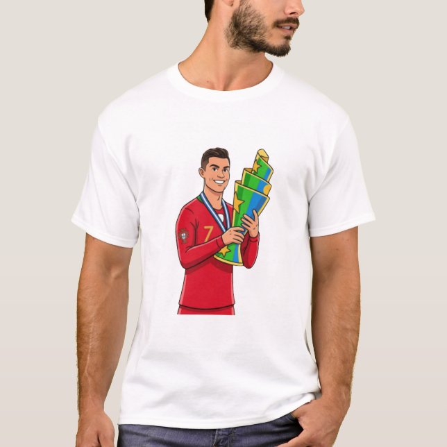 Camiseta CR7 Fútbol (Anverso)
