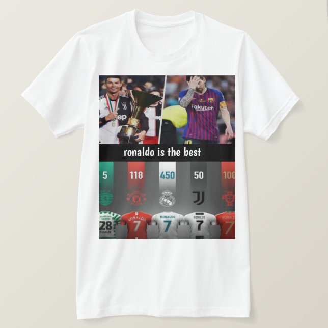 Camiseta CR7 v2 (Anverso del diseño)