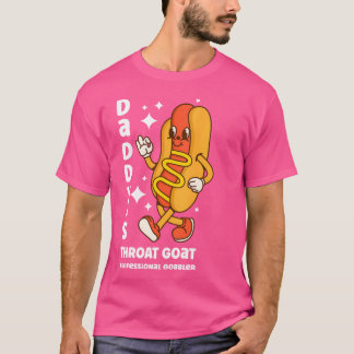 Camiseta Cr De Perro Caliente Inapropiado Para La Gasa De T