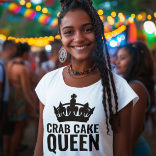 CAMISETA CRAB CAKE QUEEN LADIES T-SHIRS