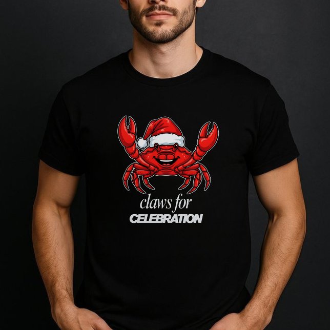 Camiseta Crab Christmas party - Claws for Celebration (Subido por el creador)
