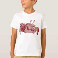 Crab Kids Ringer Tee