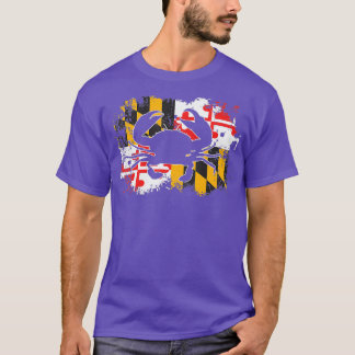 Camiseta Crab Maryland Flag Classic TShirt