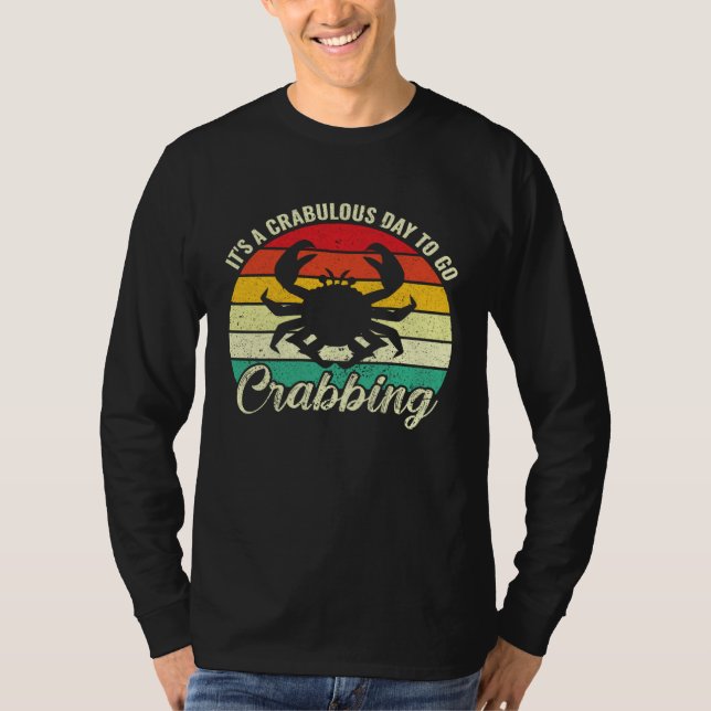 Camiseta Crab Men Women Kids Crabbing Hunting Fishing Crabs (Anverso)