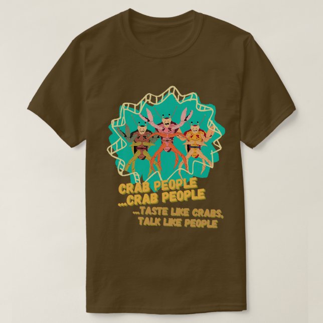 Camiseta Crab People Classic Thirt (Diseño del anverso)