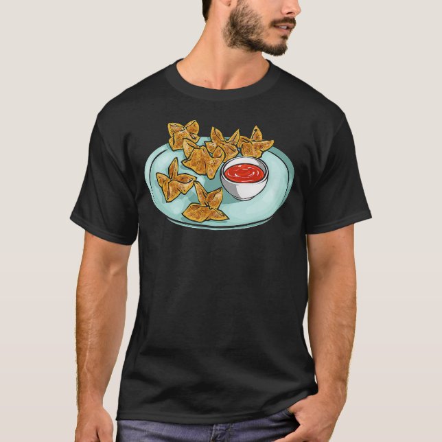 Camiseta Crab Rangoon Lover Crab Rangoon (Anverso)