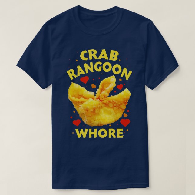 Camiseta Crab Rangoon W (Diseño del anverso)