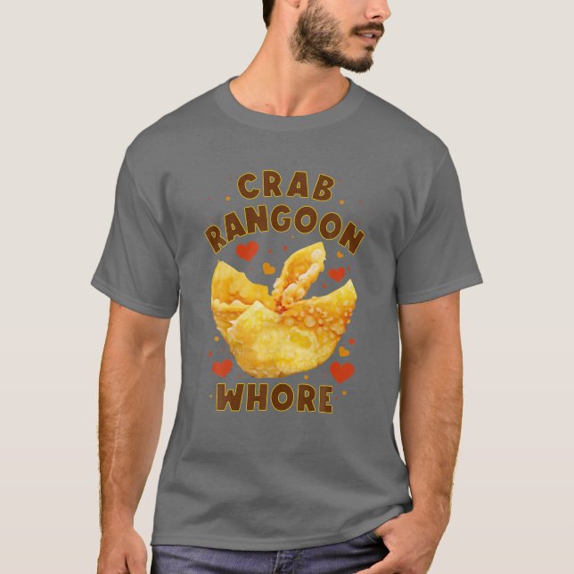 Camiseta Crab Rangoon W.H.O.R.E Crab Rangoon (Anverso)