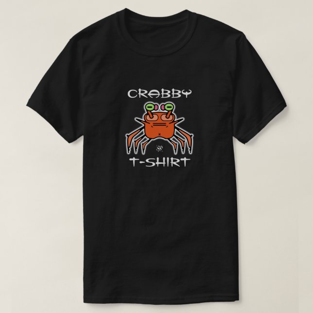 Camiseta Crabby chiste v2 (Diseño del anverso)