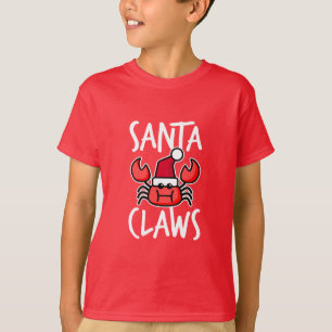 Camiseta Crabby Santa Claws Navidades Kids