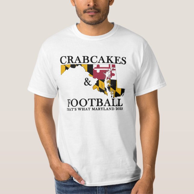 Camiseta Crabcakes y Fútbol boda (Anverso)