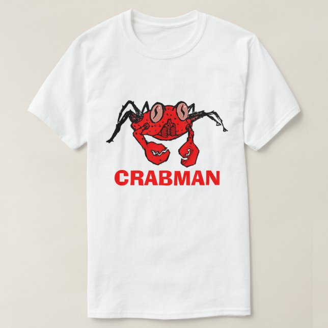 Camiseta Crabman (Diseño del anverso)