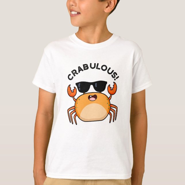 Camiseta Crabulous Funny Crab Pun (Anverso)