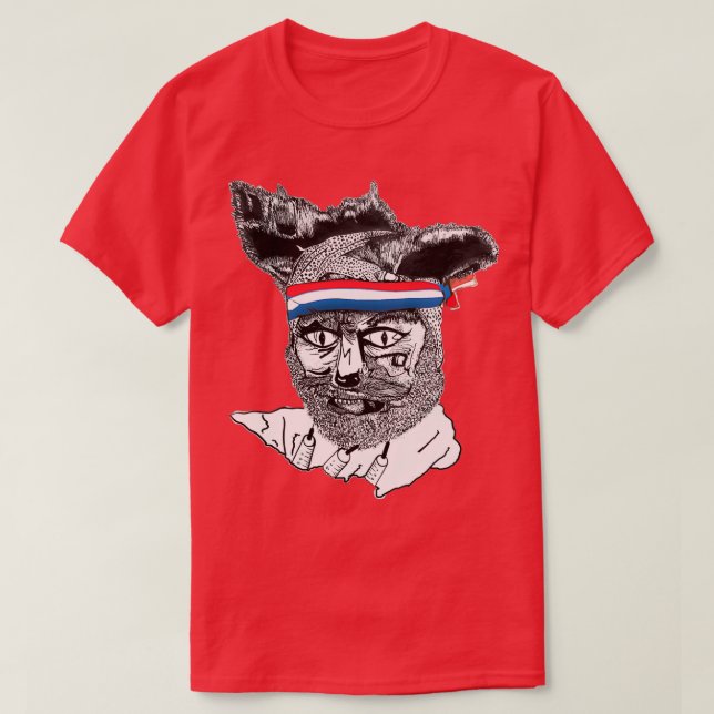 Camiseta Crack Fox (Diseño del anverso)