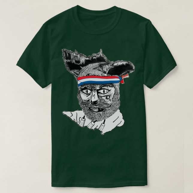 Camiseta Crack Fox (Diseño del anverso)