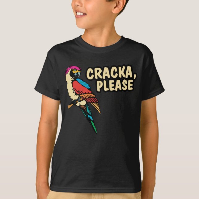 Camiseta Cracka por favor (Anverso)