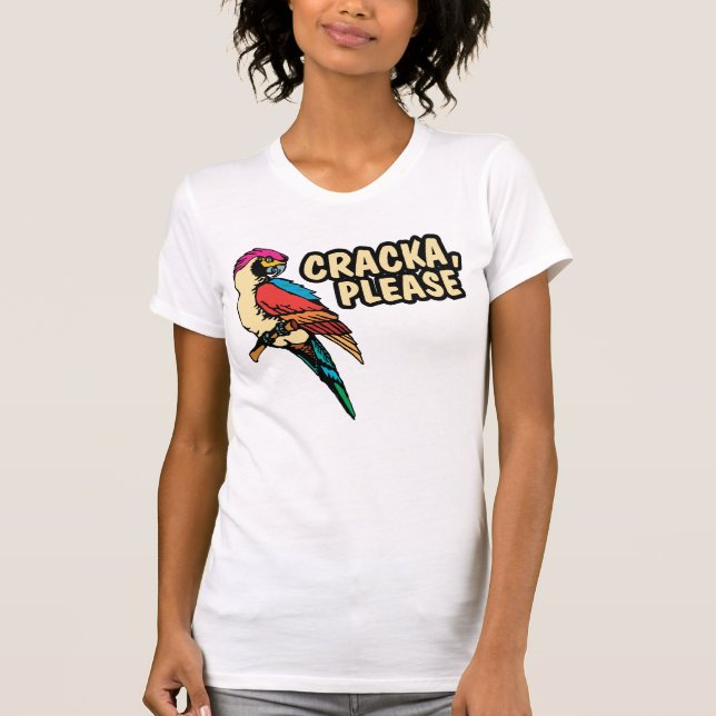 Camiseta Cracka por favor (Anverso)