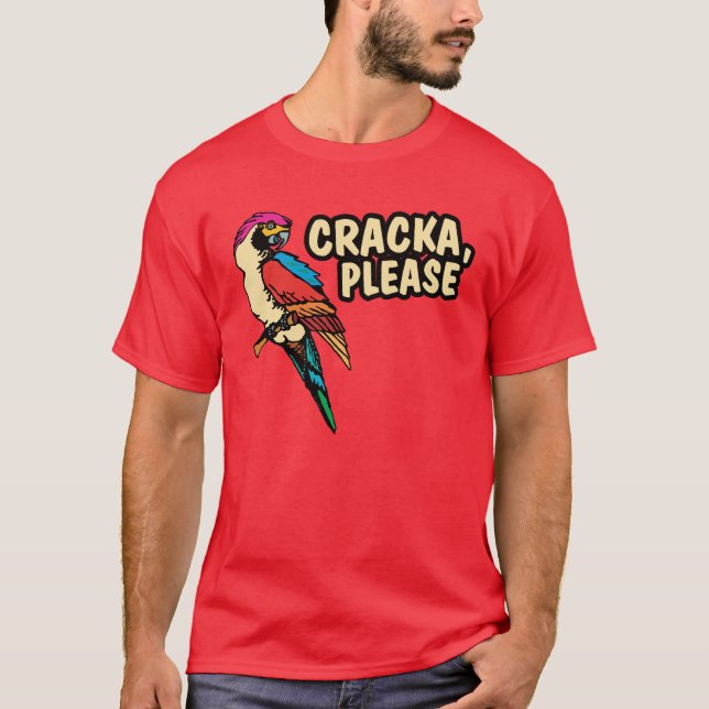 Camiseta Cracka por favor (Anverso)