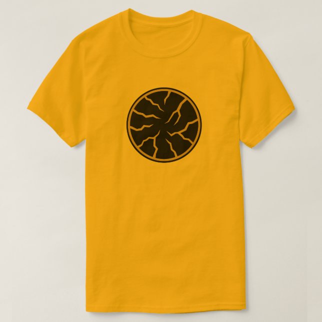 Camiseta Cracked Surface Graphics T-Shirt (Diseño del anverso)