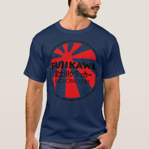 Camiseta Crackers de arroz de Fujikawa RxTp1 negro
