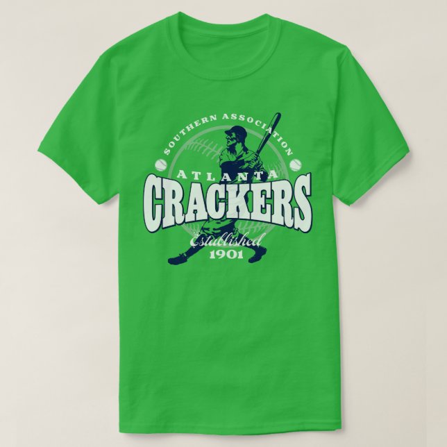 Camiseta Crackers de Atlanta (Diseño del anverso)