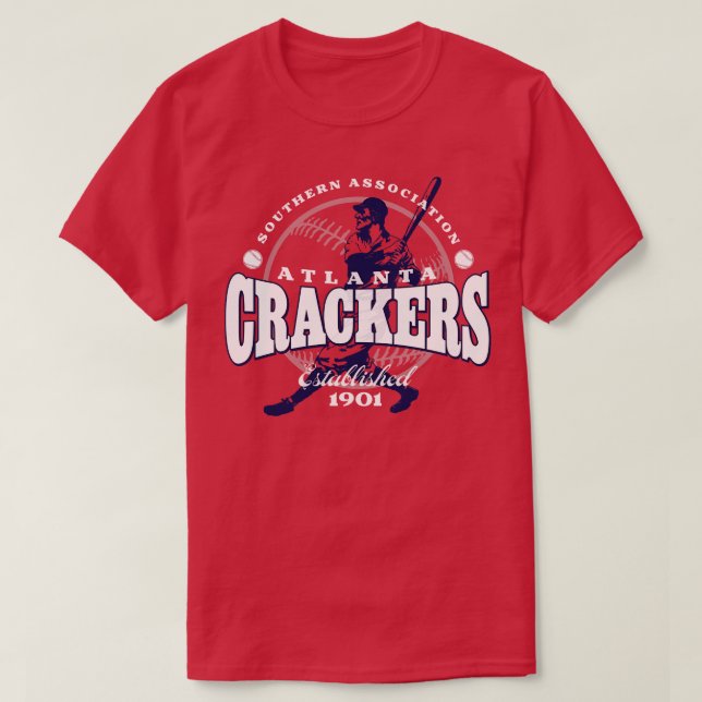 Camiseta Crackers de Atlanta (Diseño del anverso)