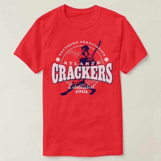 Camiseta Crackers de Atlanta (Diseño del anverso)