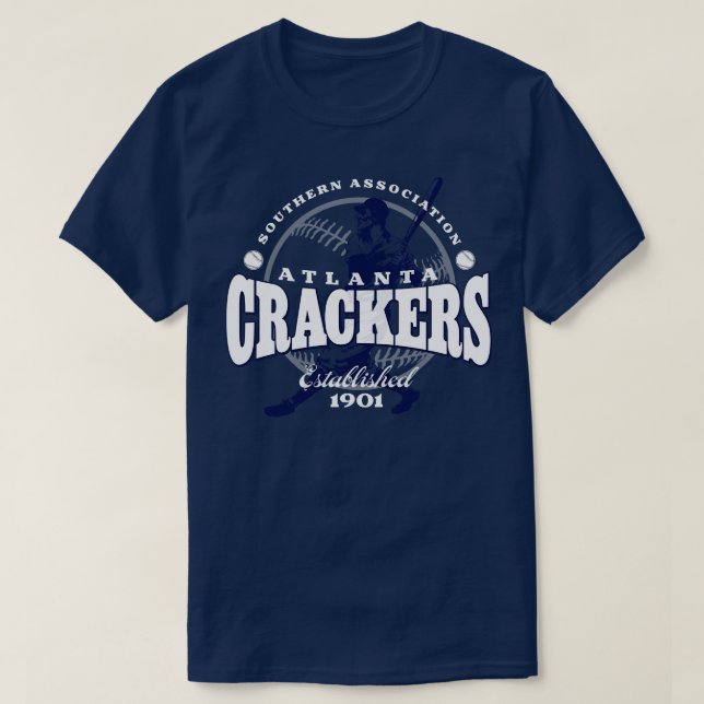 Camiseta Crackers de Atlanta (Diseño del anverso)